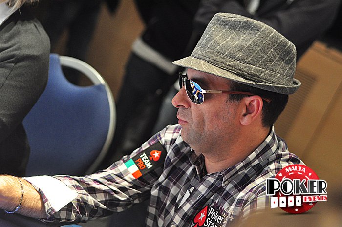 Slavatore Bonavena at the Malta Poker Dream Slavatore Bonavena at the Malta Poker Dream